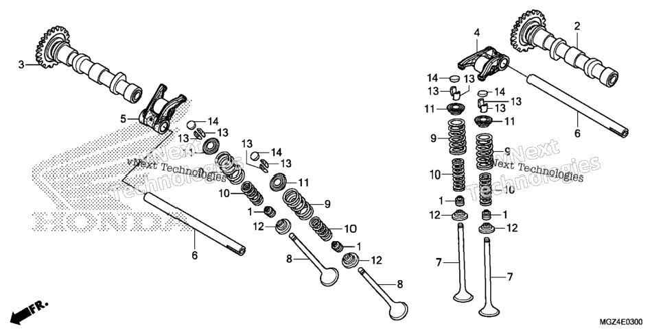Camshaft@Valve