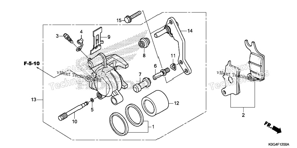 Front Brake Caliper