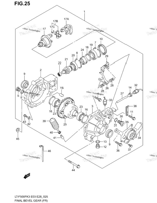 Final Bevel Gear (Front)