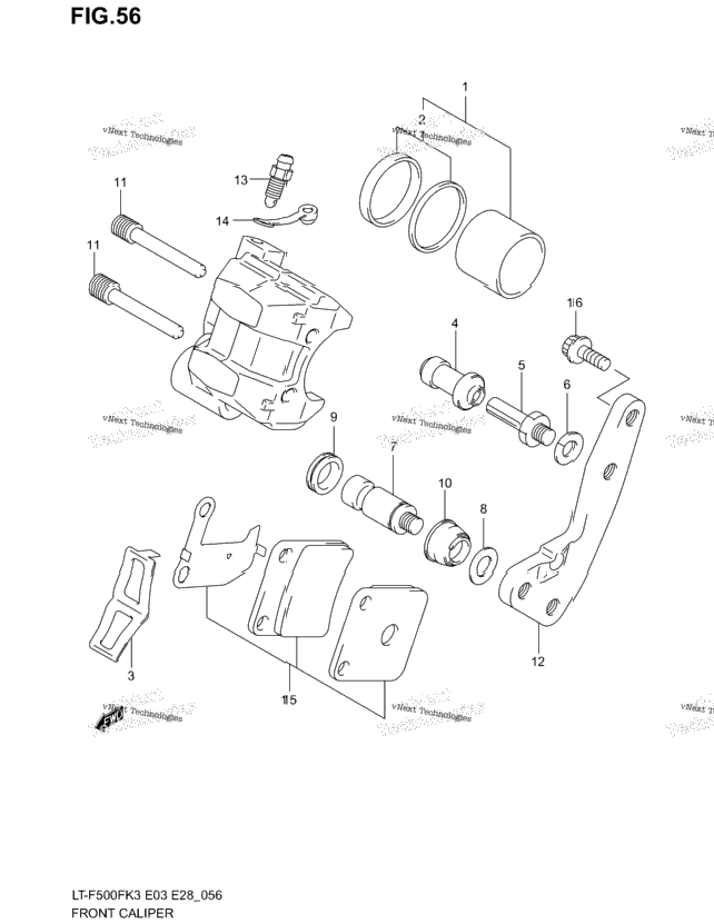 Front Caliper