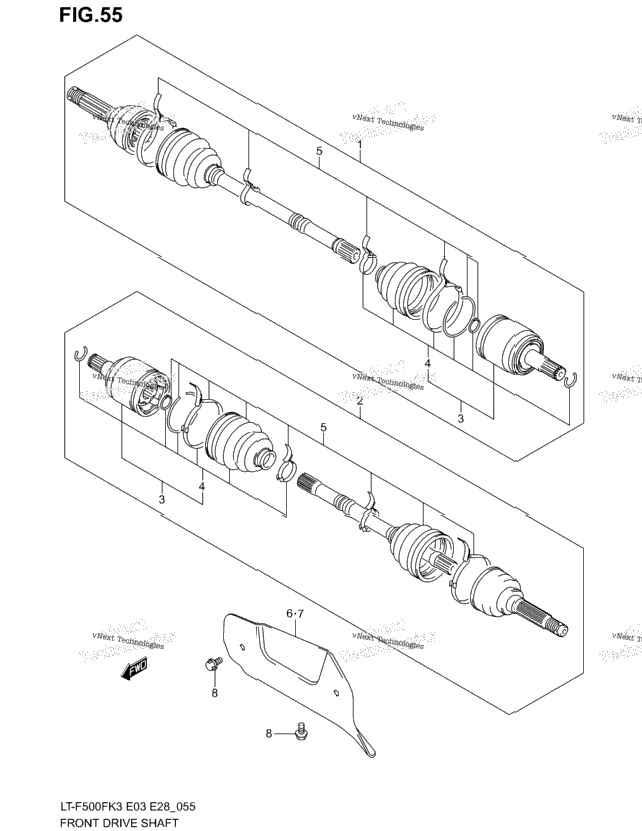 Front Drive Shaft