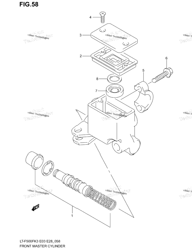 Front Master Cylinder