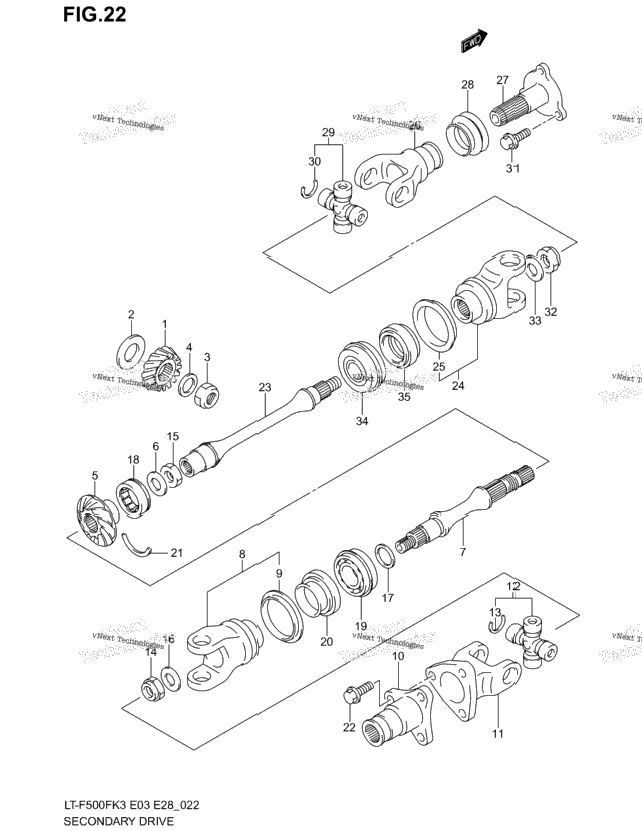 Secondary Drive
