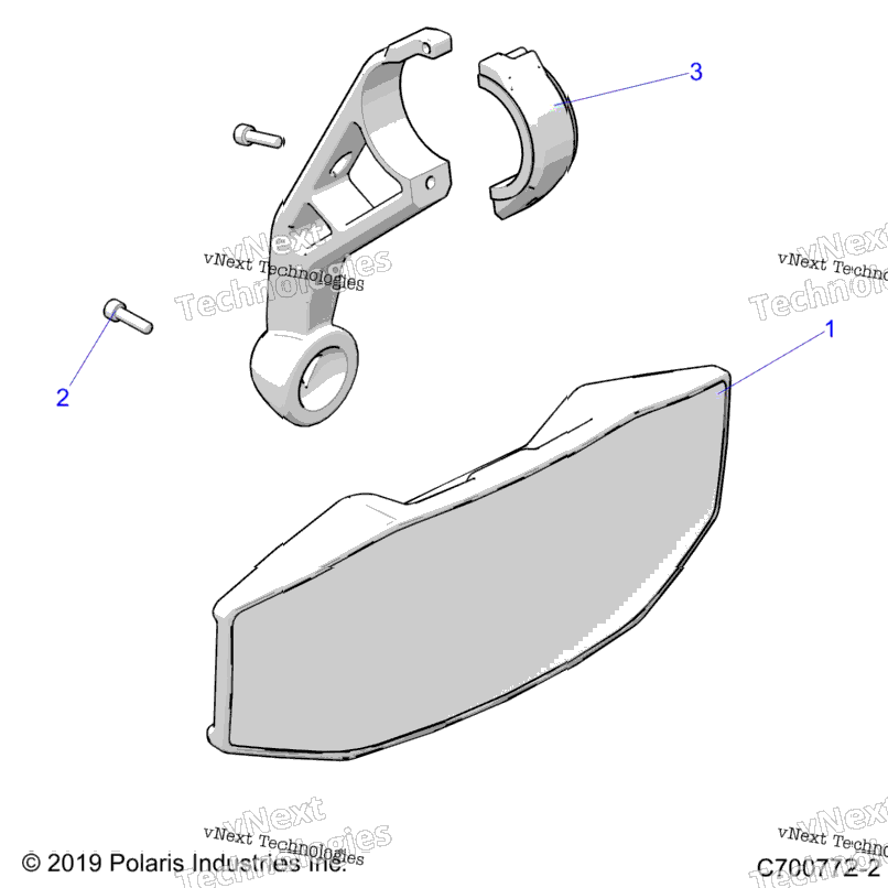 Accessory, Mirror, Rear