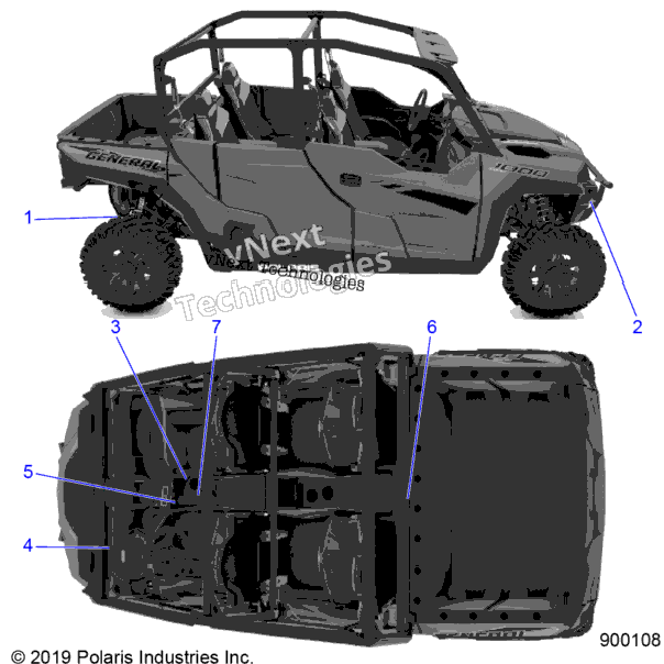 Body, Decals, Warning
