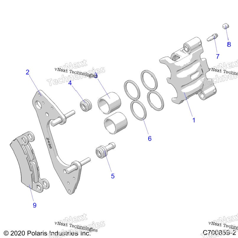 Brakes, Front Caliper