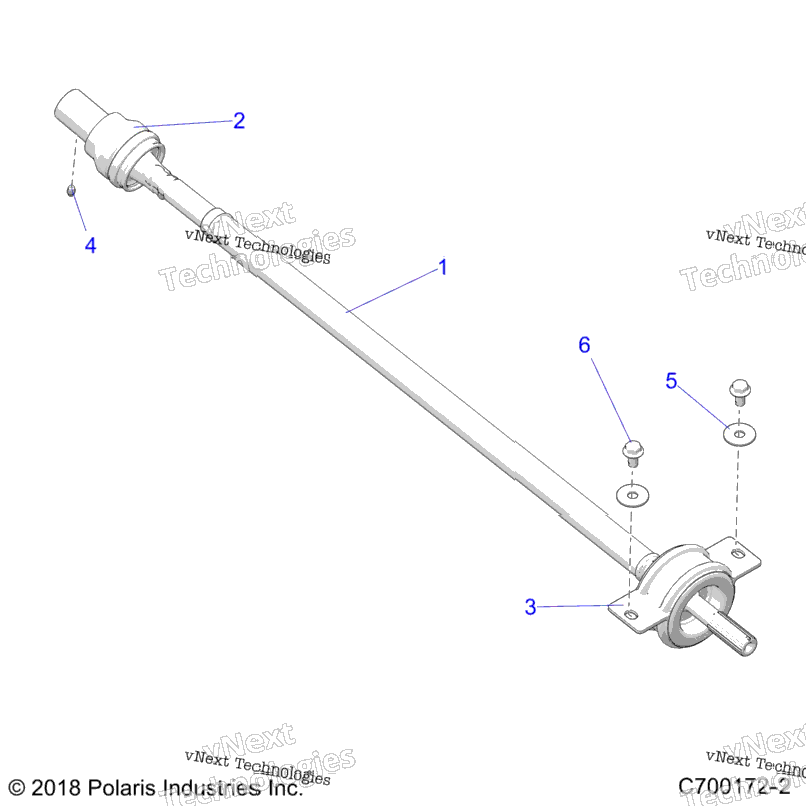 Drive Train, Rear Prop Shaft