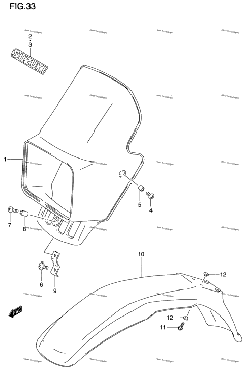 Headlamp Cover