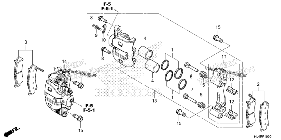 Front Brake Caliper