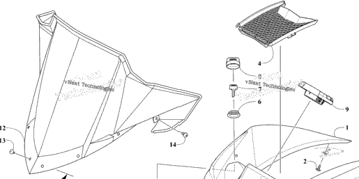 Windshield And Instruments Assemblies ]