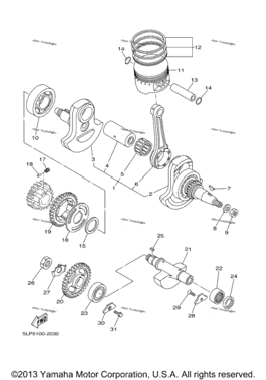 Crankshaft Piston
