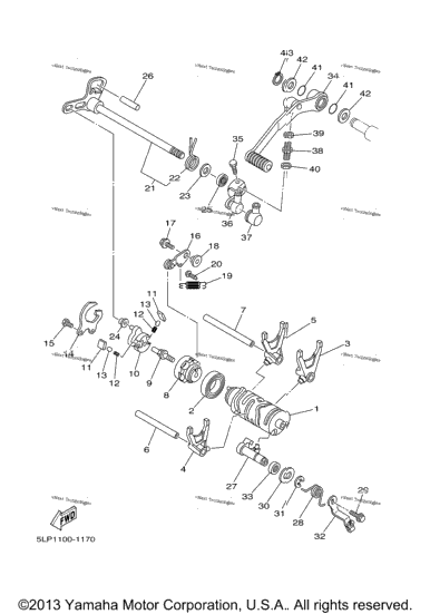 Shift Cam Fork