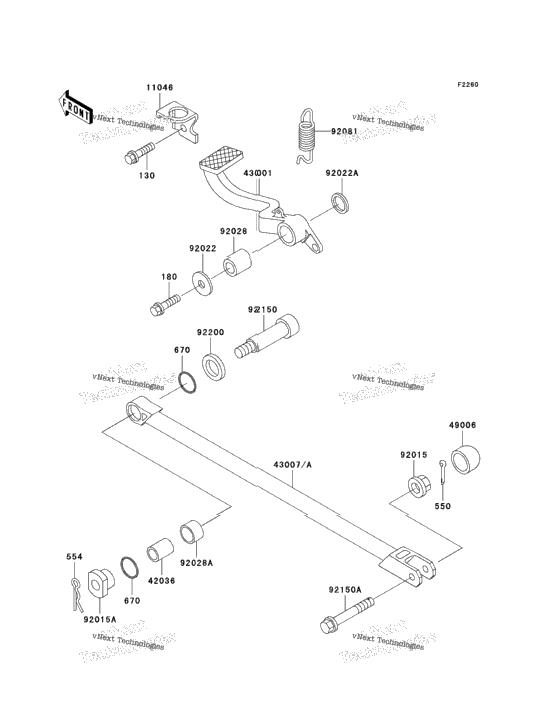 Brake Pedal/Torque Link