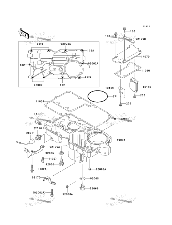Breather Cover/Oil Pan