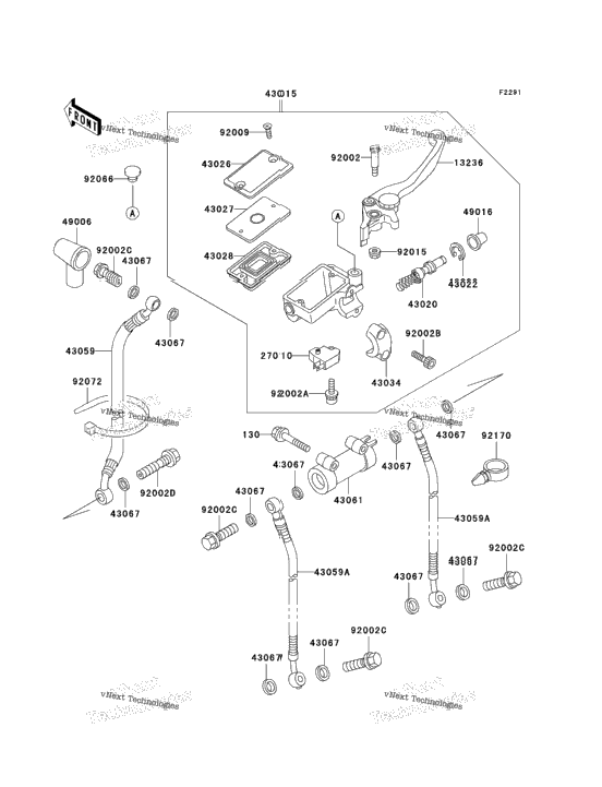Front Master Cylinder