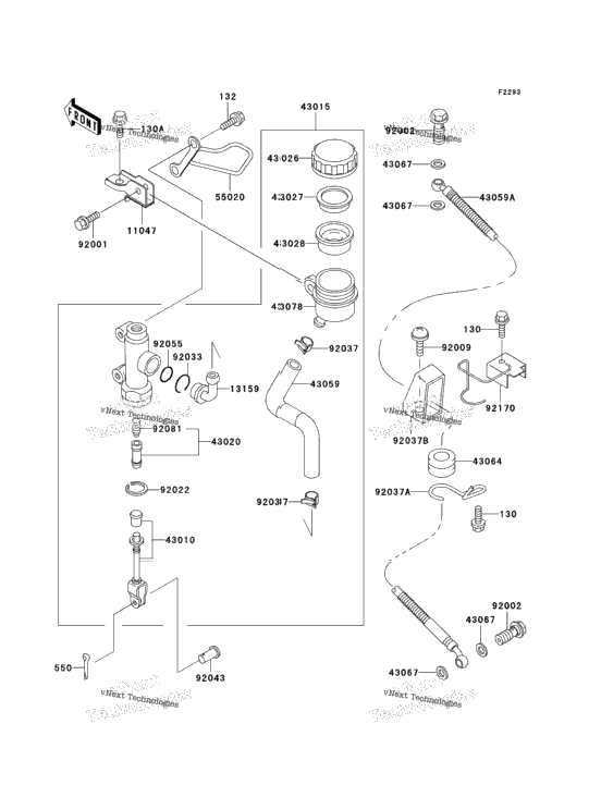 Rear Master Cylinder