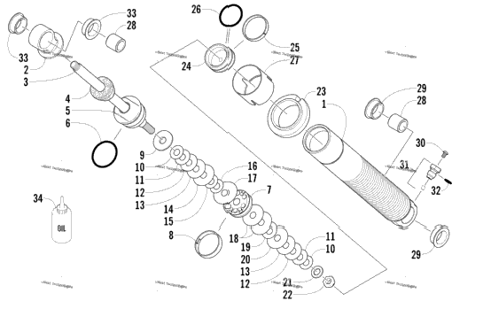 Front Suspension Shock Absorber