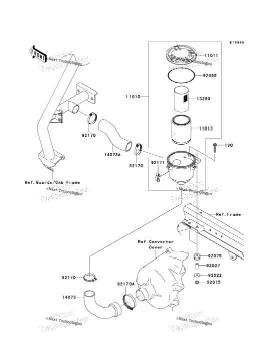Air Cleaner-Belt Converter (Rbf/Rbfa)