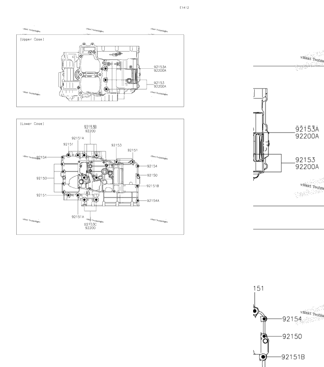 Crankcase Bolt Pattern