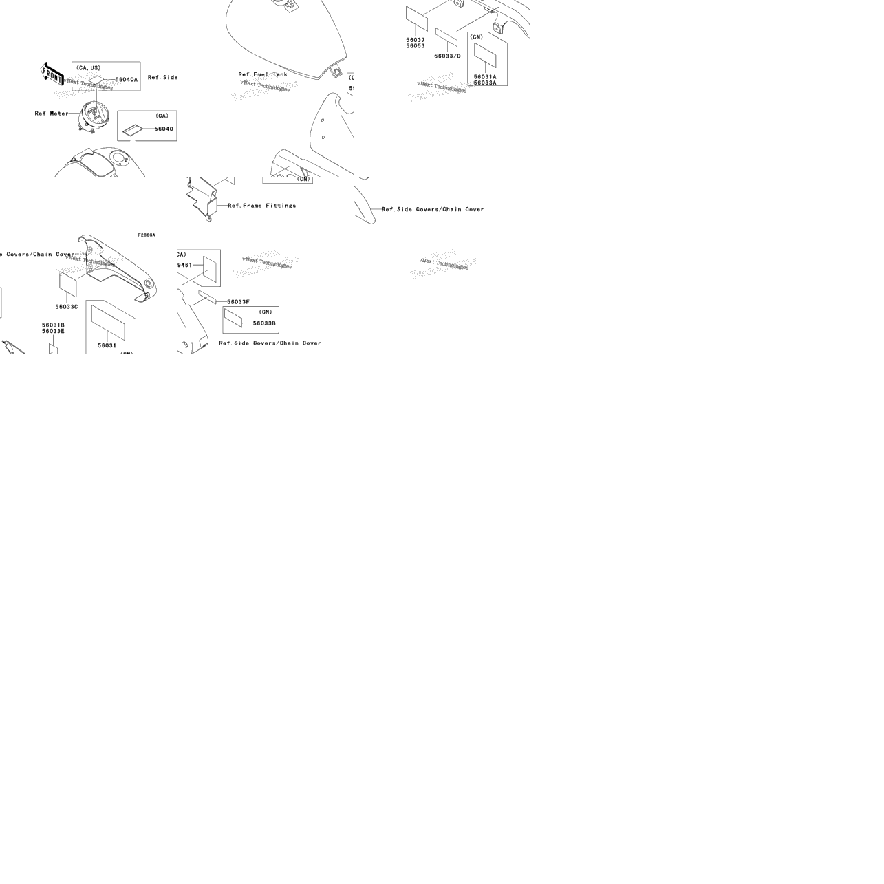Labels (En500-C8/C9)