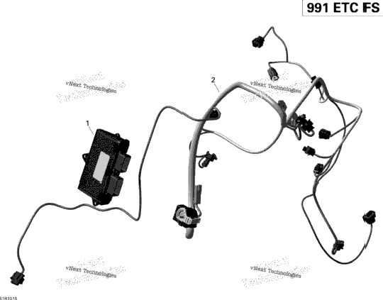 Engine Harness And Electronic Module