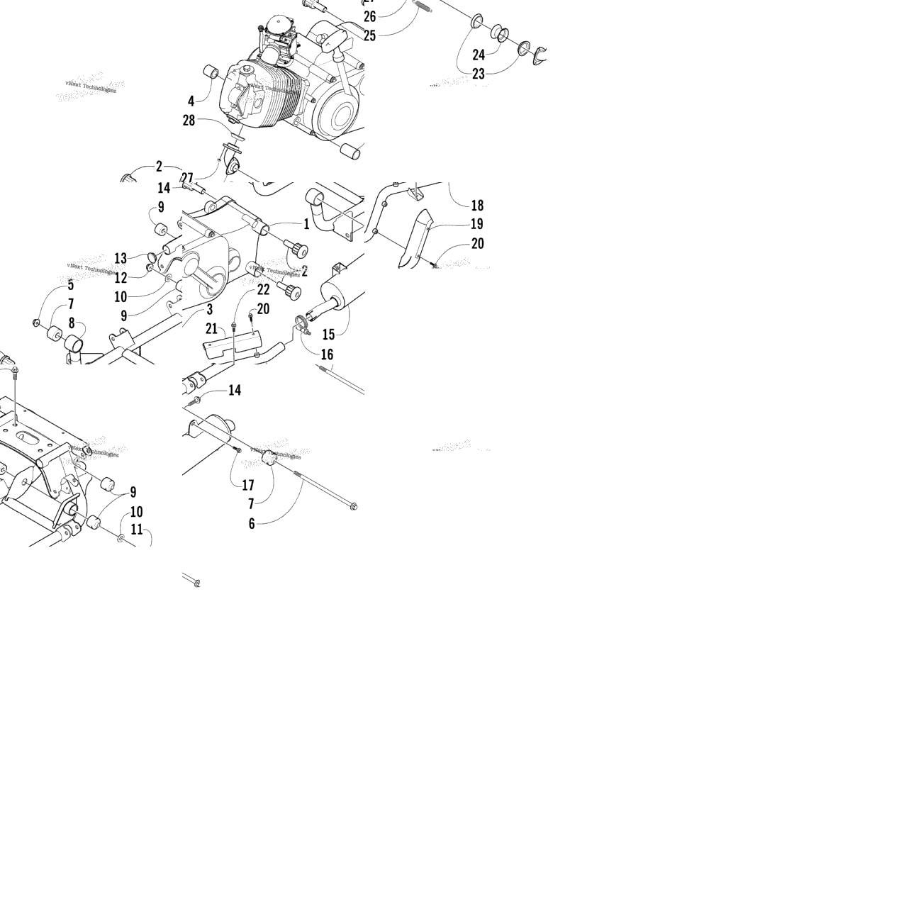 Engine And Related Parts