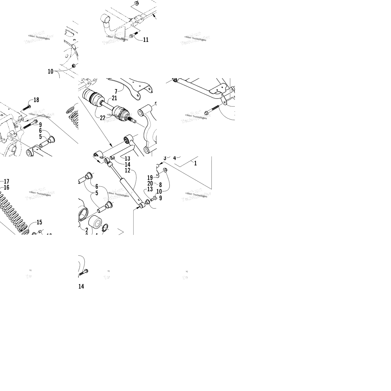 Rear Suspension Assembly