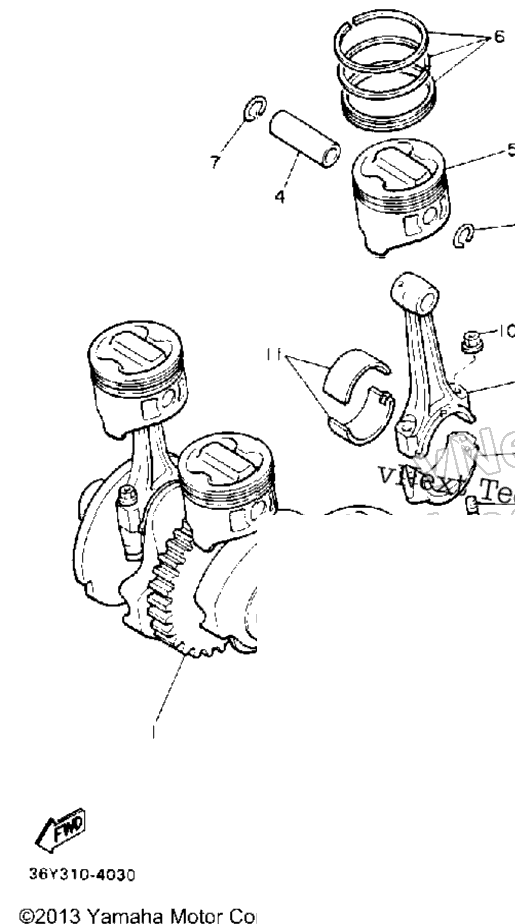 Crankshaft Piston