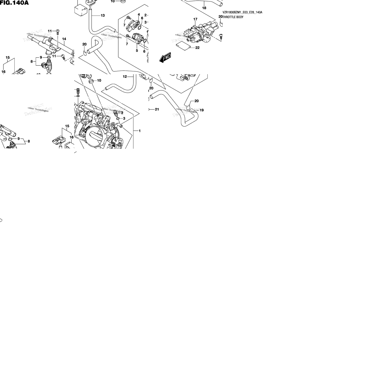 Throttle Body (E03,E28)
