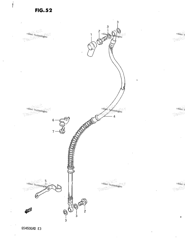 Front Brake Hose
