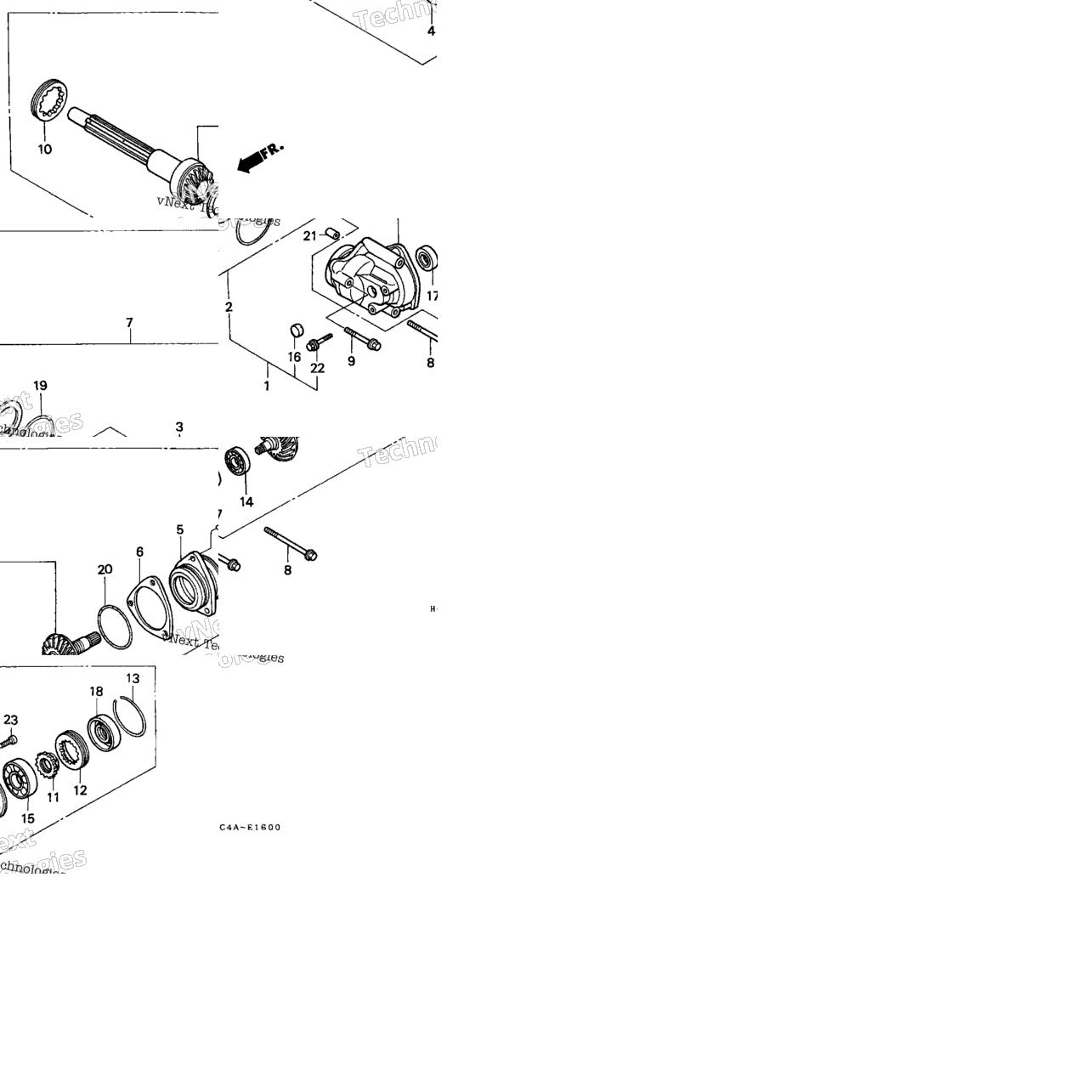 Side Gear Case
