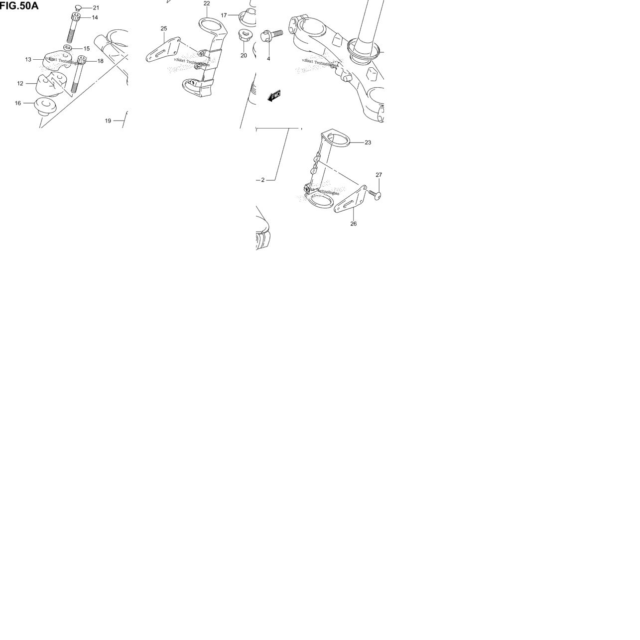 Steering Stem (Gsf1200k1/K2/K3)