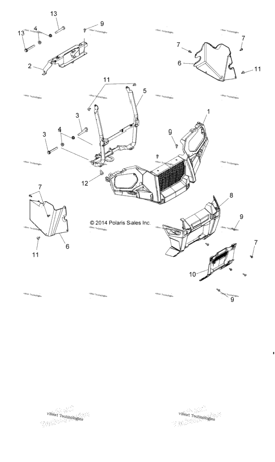 Body, Front Bumper & Mounting