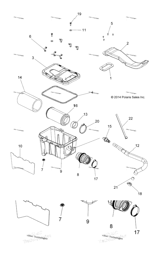 Engine, Air Intake System