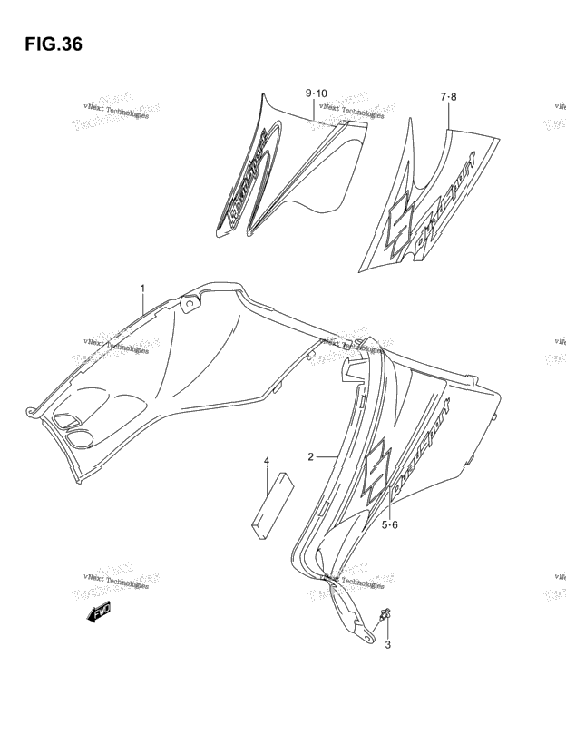 Side Cover (Model K3/K4)