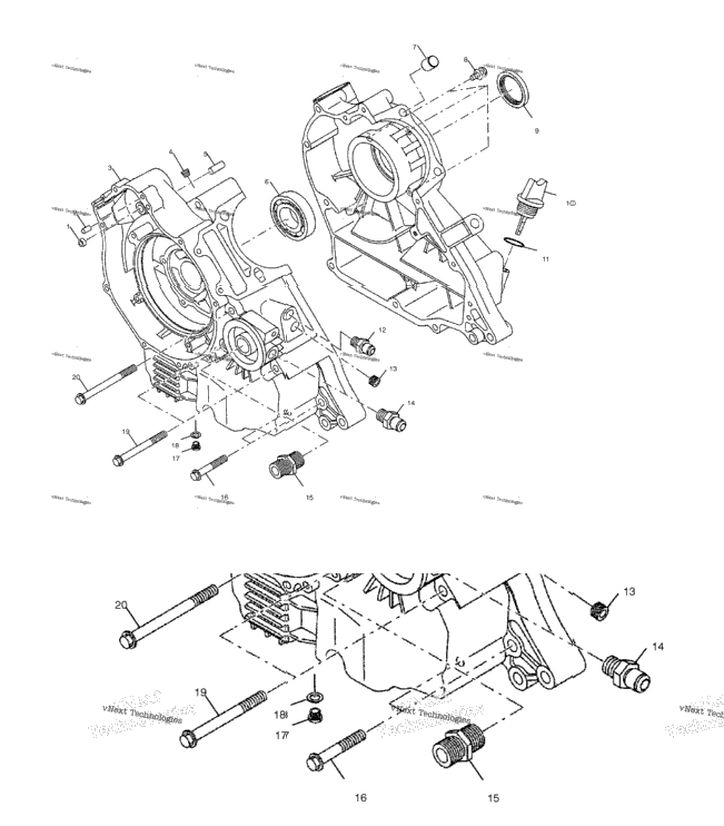 Crankcase A01aa32aa