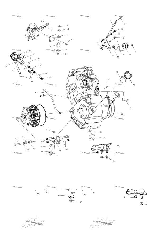Engine Mounting A01aa32aa