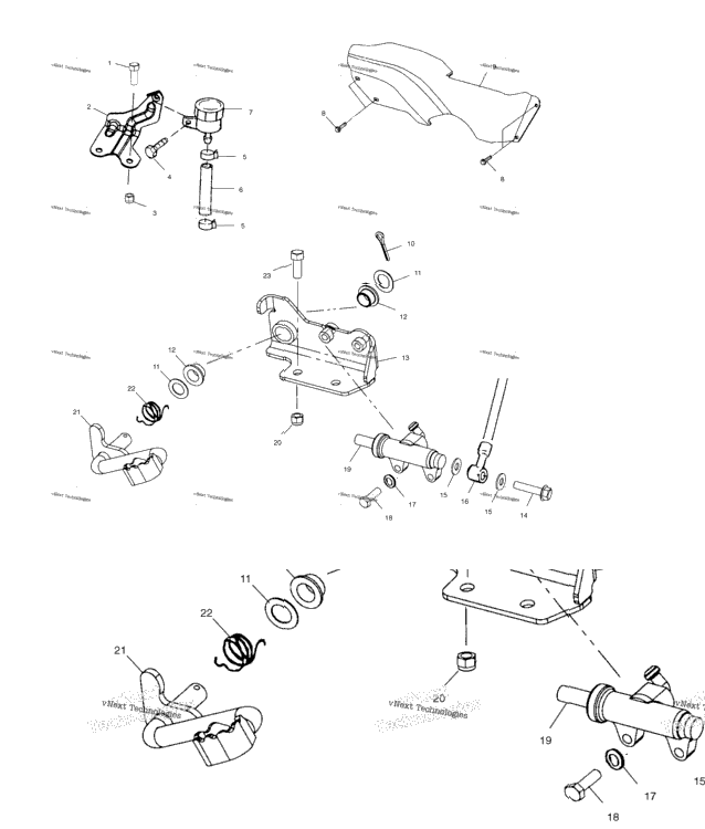 Rear Brake Master Cylinder A01aa32aa