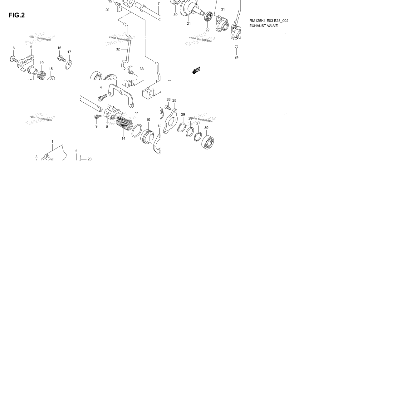 Exhaust Valve (Model K1/K2)