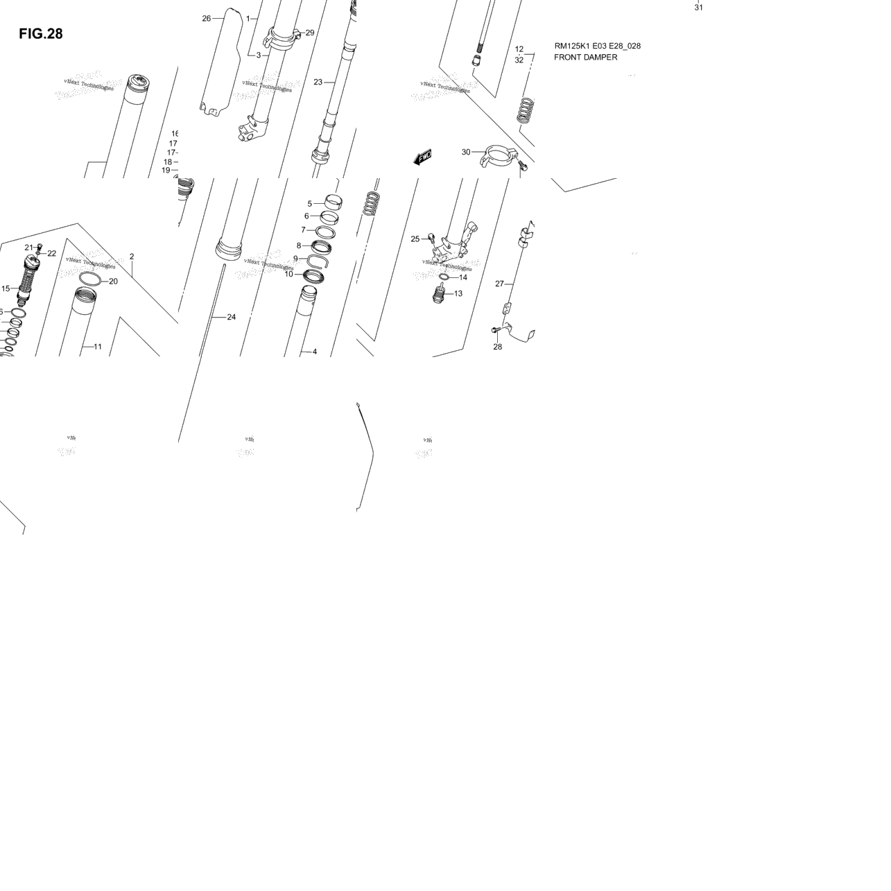 Front Damper (Model K1)