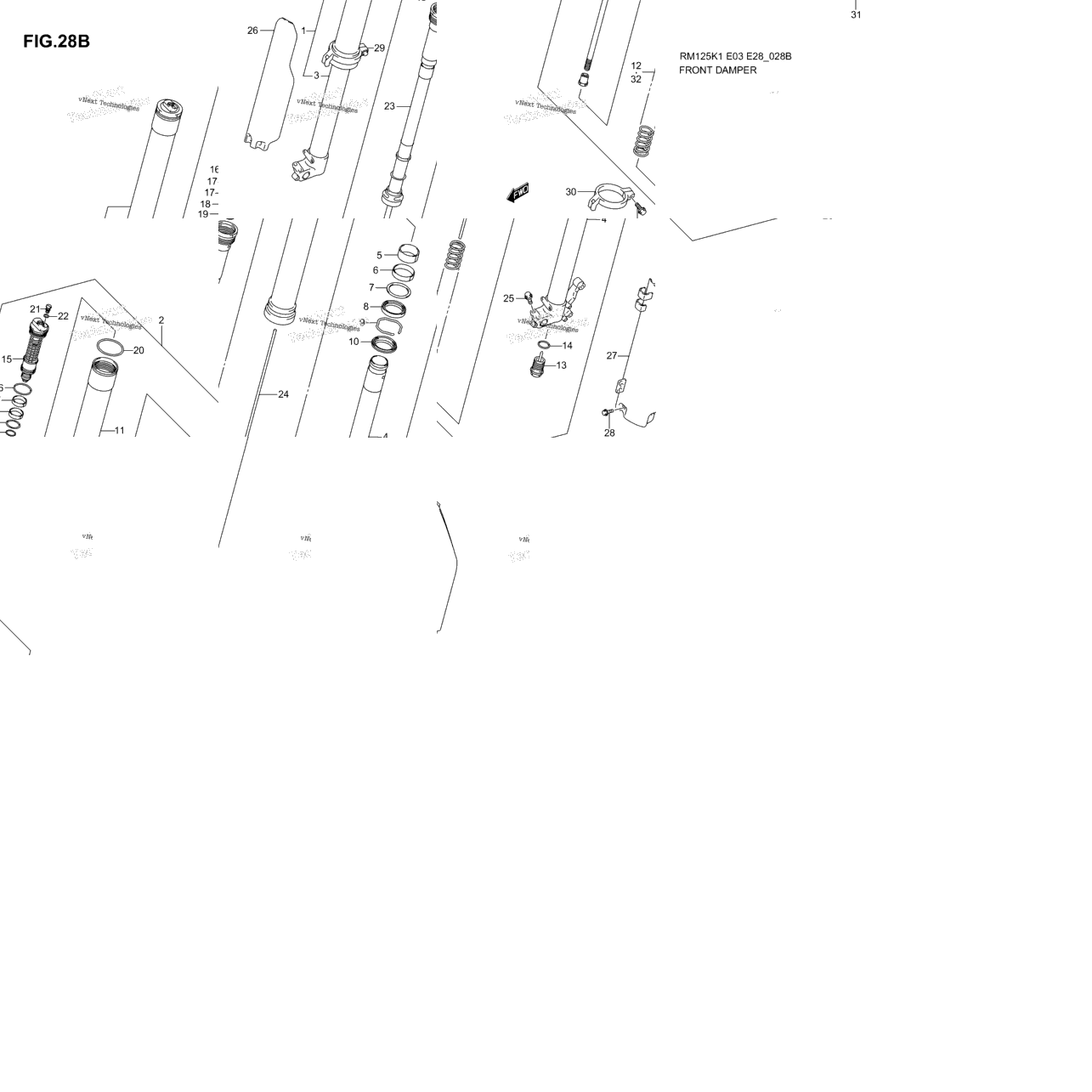 Front Damper (Model K3)