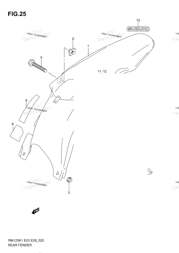 Rear Fender