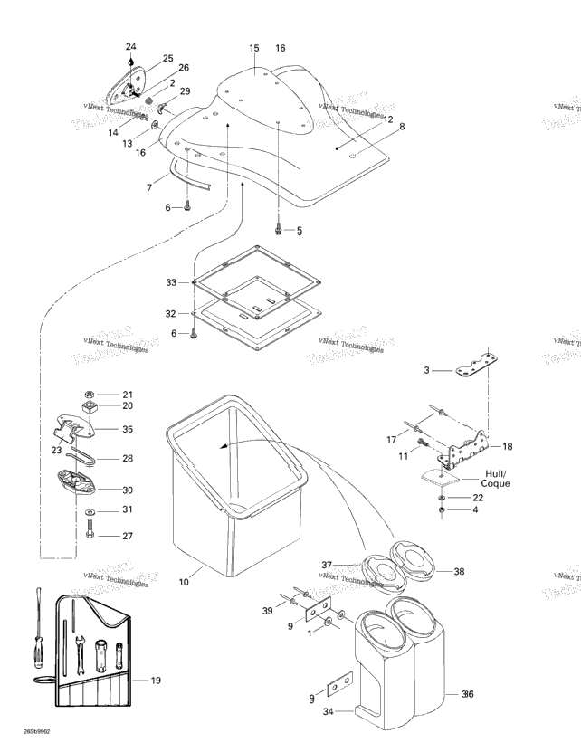 Front Storage Compartment