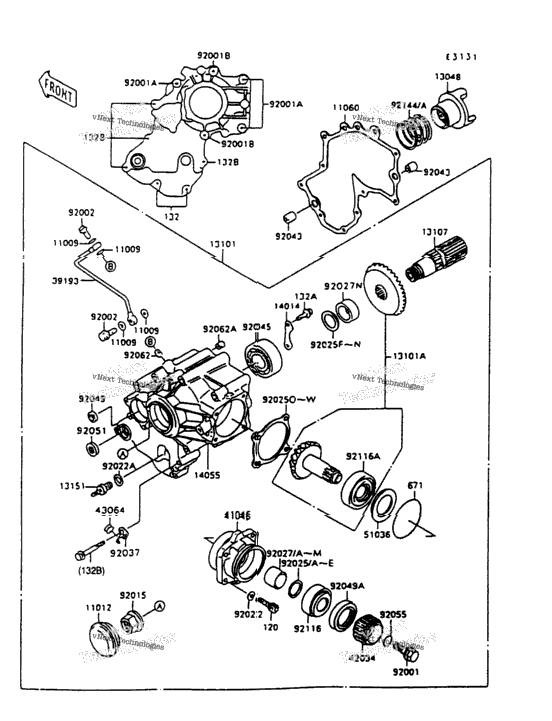 Front Bevel Gear