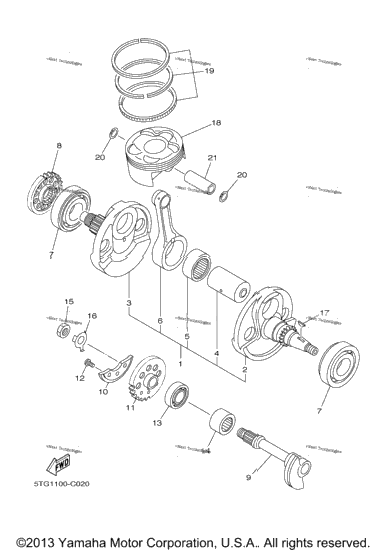 Crankshaft Piston