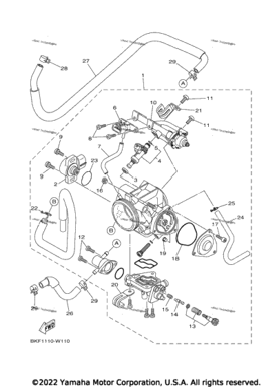 Throttle Body Assy 1