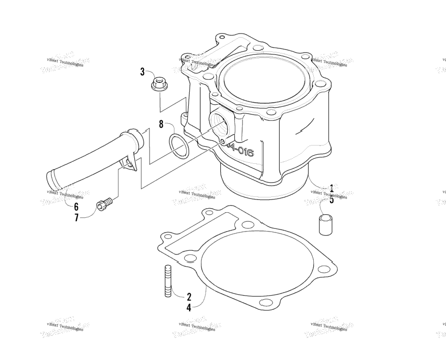 Cylinder And Piston Assembly