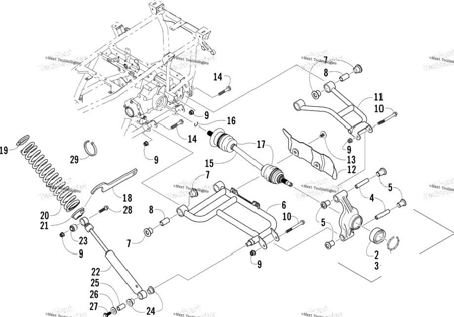 Rear Suspension Assembly
