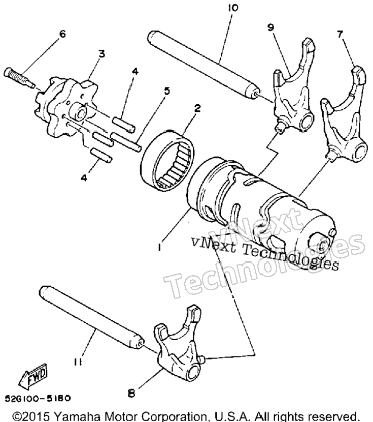 Shift Cam-Fork