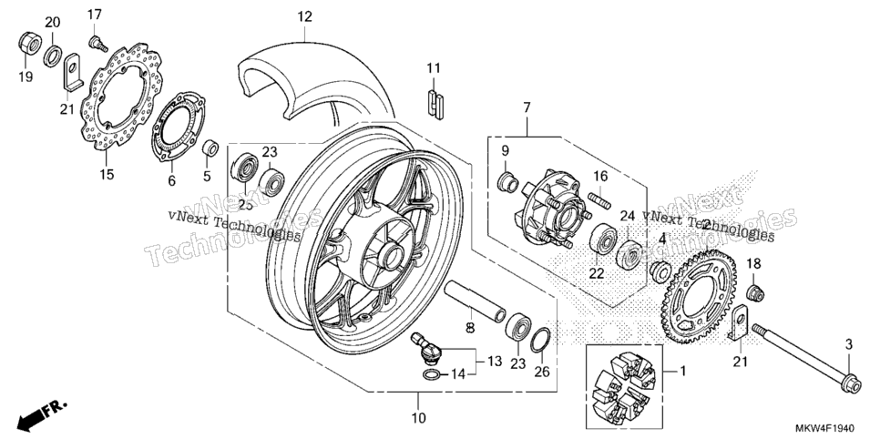 Rear Wheel